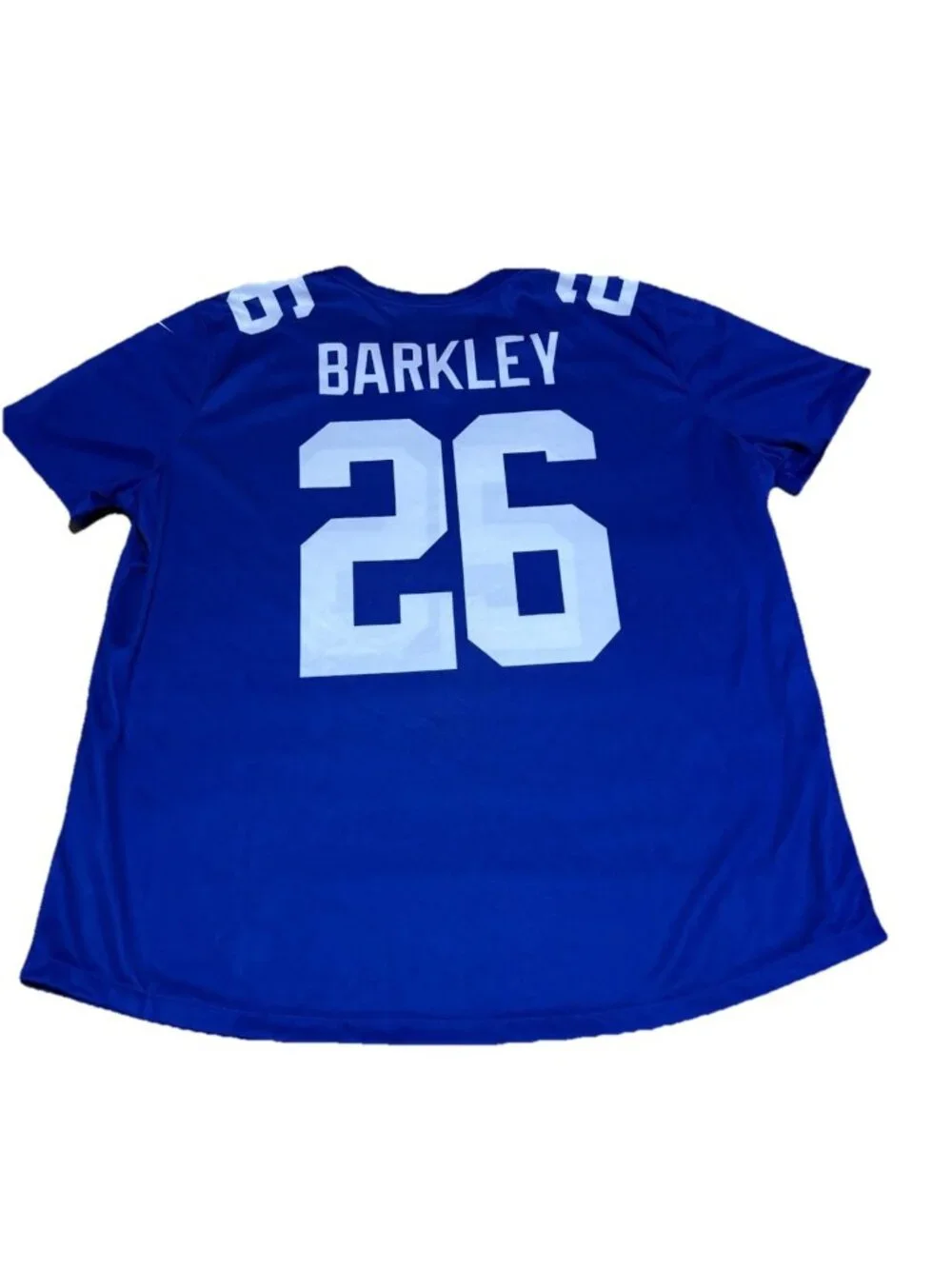 Nike Saquon Barkley #26 New York Giants Jersey Mens XL Blue Dri-FIT NFL